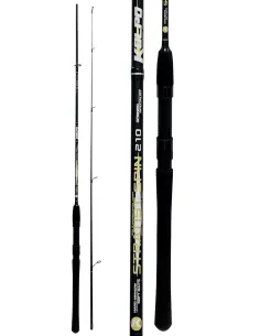 Kolpo Stratist Spin Canna da Pesca Spinning in Carbonio 10-55 gr Canne da pesca per professionisti e principianti Kolpo