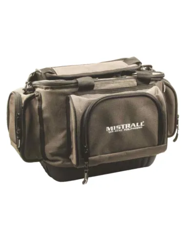 Mistrall borsa porta accessori da pesca fondo rigido 48x30x26 cm Borse porta attrezzatura Mistrall