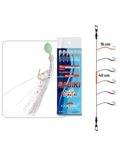 Colmic sabiki FL-020 con fluorocarbon Sabiki Colmic
