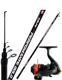 Kit Pesca bolognese con canna mulinello e filo Kit da pesca Kolpo