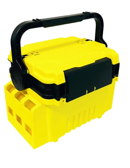 Kolpo professional trout area case with compartments and rod holder Kolpo Fishing Cases