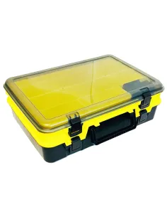 Kolpo scatola porta artificiali con doppio scomparto 38x26x12cm Cassette Pesca Kolpo