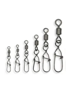 Kolpo Rolling Swivel With Fastlock Snap Girella Rolling con Moschettone Anti Apertura 12 pz Girelle Kolpo