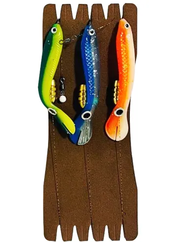 Kolpo lenzette pronte per la pesca a traina filosa Lenze pronte Kolpo