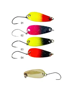 Yamashiro artificiale da pesca spoon per il trout area 3 gr Esche Artificiali Cucchiaini Yamashiro