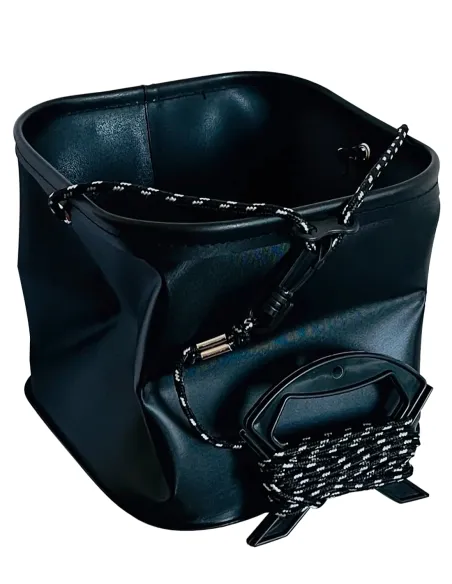 Kolpo secchiello prendi acqua in eva richiudibile con corda 20x20x18 Secchi Porta Pasture Kolpo
