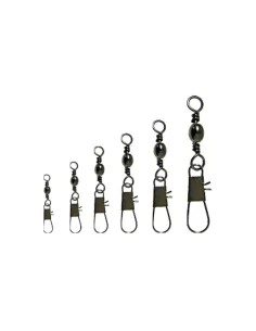 Kolpo girella barrel swivel with interlock snap 12 pz girella con moschettone Girelle Kolpo