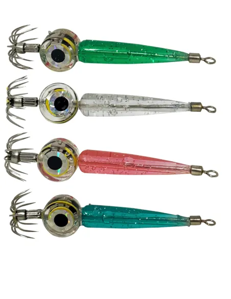 Kolpo squid jig with LED eye Flashing Strobe at Very High Brightness Squid Jig and Pulp Kolpo