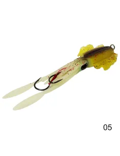 Kolpo Squid Soft Lure for trolling with glow body Home 2