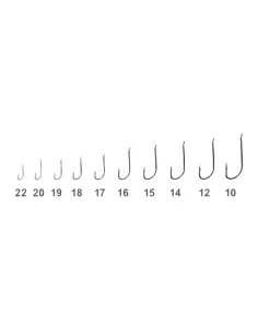 Tubertini ami da pesca serie 1T nichelato gambo lungo spessore medio 25pz Ami Paletta da Pesca Tubertini 2
