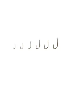 Tubertini fishing hooks series 30 bronzed medium shank narrow shape 25pcs Tubertini Fishing Hooks