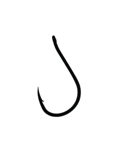 Tubertini fishing hooks series 553 black chrome medium shank fine wire with eyelet Hooks Eyelet Fishing Tubertini