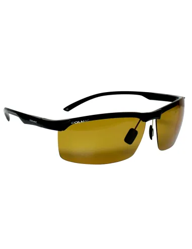 Colmic Leopard Yellow Occhiali da Pesca Polarizzati Sunfish con Custodia Occhiali Polarizzati da Pesca Colmic
