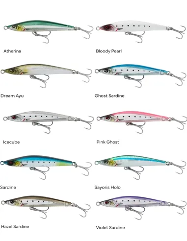 Savage Gear Gravity Pencil slim 5.5CM 5G S Esche Artificiali Minnow Savage Gear