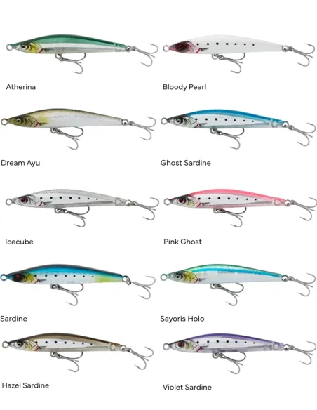 Savage Gear Gravity Pencil slim 6.5CM 7G S Esche Artificiali Minnow Savage Gear