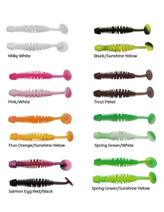 Berkley Powerbait power Leech 50mm 12pz Esche per Trote Berkley