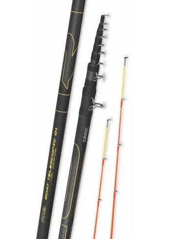Tubertini R18 Boat Telescopic 01 fishing rod bolentino drifting 5 mt