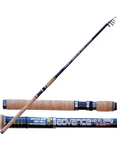 Kit Pesca Fondo Canna Da Pesca Advance + Vigor Power + Filo