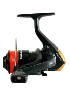 Kolpo Vida Fishing Reel 200 with Fluo Orange Wire