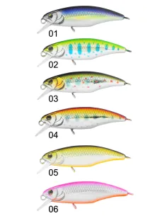 Seika Kepo Minnow 60 mm 3g azione suspending Esche Artificiali Minnow Seika 2