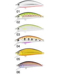 Seika Dian minnow spinning 67 mm 8.3 g affondante / sinking Esche Artificiali Minnow Seika 2