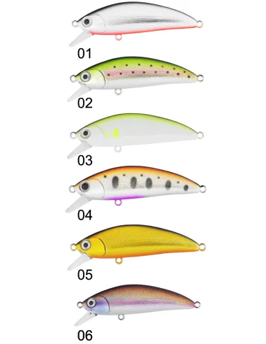 Seika Dian minnow spinning 67 mm 8.3 g affondante / sinking Esche Artificiali Minnow Seika
