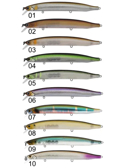 Seika brutal jerk 130 sp artificiale spinning 20 g suspend Esche Artificiali Minnow Seika