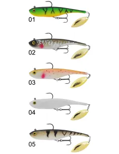Seika Hibrix Swimbait esca artificiale per grossi predatori 150 mm 45 g affondante / sinking Siliconici Seika 2