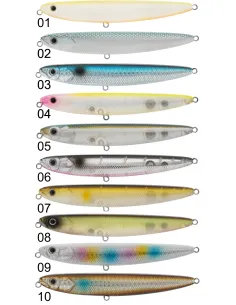 Seika Crazy Mullet Slim WTD 110 mm Galleggiante 13.6 g Esche Artificiali Minnow Seika 2