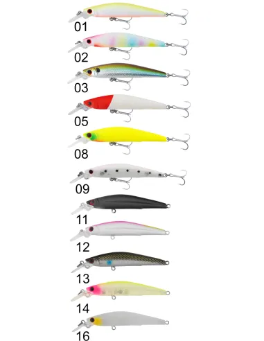 Seika sea bass killer 65 mm artificial spinning floating 4.9 g