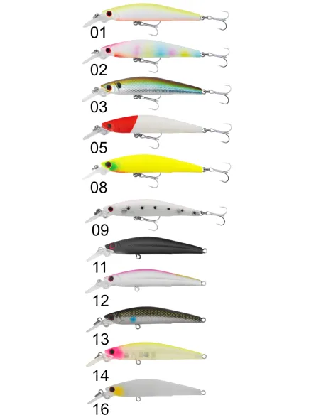 Seika sea bass killer 65 mm artificiale spinning galleggiante 4.9 g Esche Artificiali Minnow Seika
