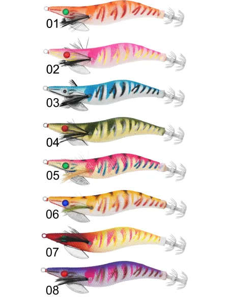 Seika Squid jig vlp camo 2.5 Totanare egi Totanare e polpare Seika