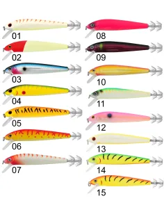 Seika Dragon Squid 105 artificiale per la traina lenta per calamari Totanare e polpare Seika 2