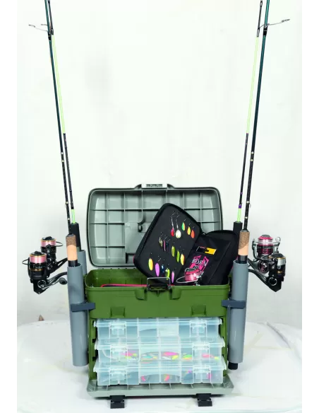 Herakles Bauletto Porta Canne Accessori Trout Area Game Minuteria Herakles