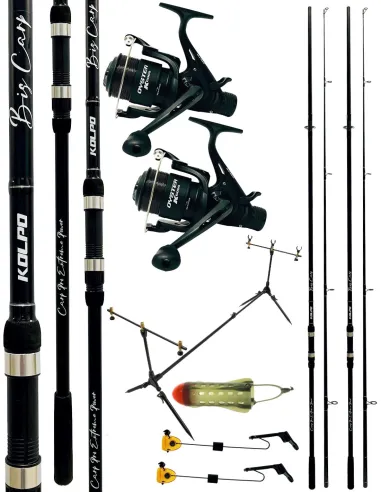 Kolpo Kit Da Pesca CarpFishing Completo Professionale Mod. 02 Kit Carpfishing Kolpo
