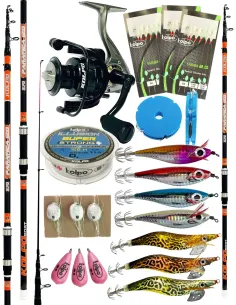 Kolpo Kit da Pesca Dalla Barca completo e professionale mod.05 Kit Bolentino Kolpo