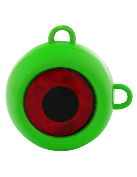Seika fire eye glow green per pesche verticali e traina Piombi Seika