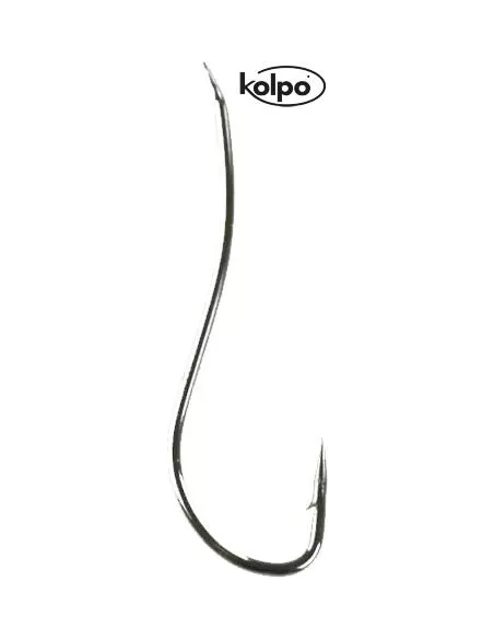 Kolpo Ami da Pesca 1007 ni Storto nichelato Ami sfusi Kolpo