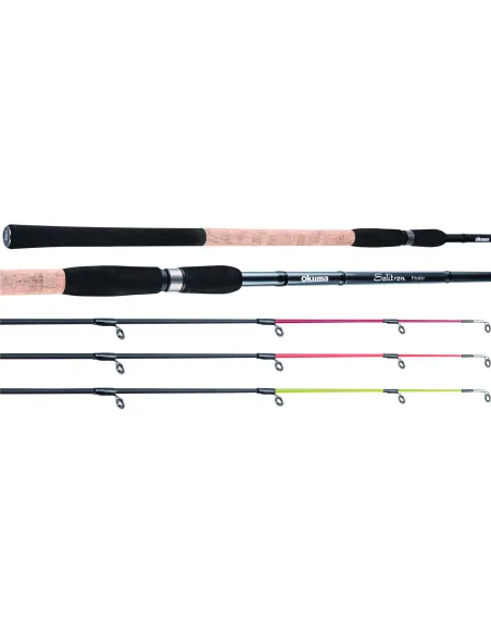 Okuma Canna da Pesca SOLITRON FEEDER Canne Feeder Ledgering Okuma