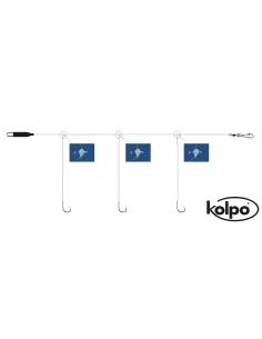 Kolpo Lenza 3 ami Pronta Top Pesca Esche Artificiali Kolpo