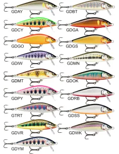 Rapala Countdown Elite 7.5 cm 10 gr Esche Artificiali Rapala 2