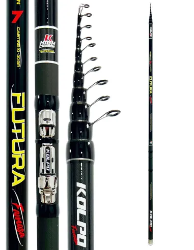 Kolpo Futura Famosa Canna da Pesca Bolognese Super Leggera Canne da pesca Kolpo