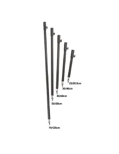 Carp Spirit Picchetto Alluminio da Pesca Blaxbora Point Banksticks Rod pod Carpfishing Carp Spirit