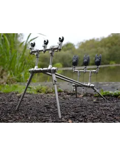 Carp Spirit Rod Pod da Pesca Inox Rod Pod Rod pod Carpfishing Carp Spirit