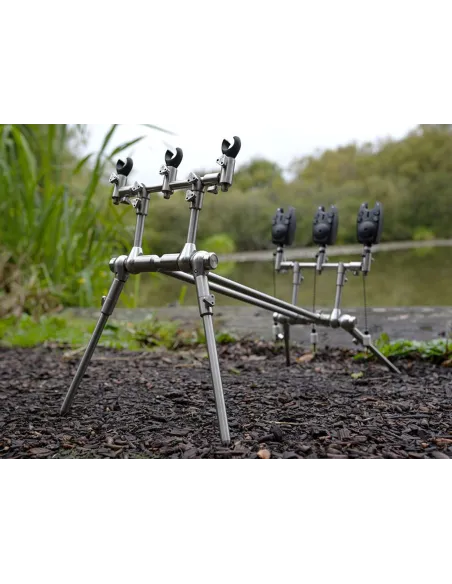 Carp Spirit Rod Pod da Pesca Inox Rod Pod Rod pod Carpfishing Carp Spirit