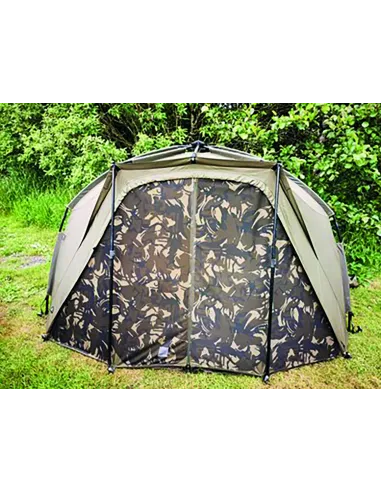 Carp Spirit Magnum 100 Bivvy Zip-In Camo Fishing Tent Mesh Hubs Carp Spirit Tents