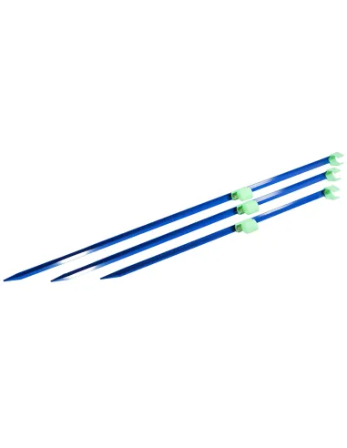 Ragot Picchetto porta canna in metallo con inserti fluo da Pesca Aluminium Bank Stick - Phospho Picchetti Surfcasting Ragot