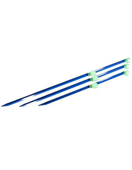 Ragot Picchetto porta canna in metallo con inserti fluo da Pesca Aluminium Bank Stick - Phospho Picchetti Surfcasting Ragot