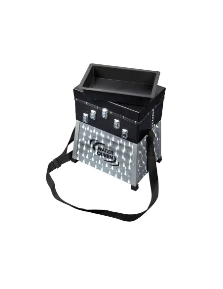Ragot Panchetto in metallo con mudulo e vaschetta da Pesca Seat Box 2 Tray Borse porta attrezzatura Ragot