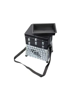 Ragot Panchetto in metallo con modulo e vaschetta da Pesca Seat Box 3 Tray Borse porta attrezzatura Ragot